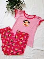 Paul Frank Original Girls Pyjamas Set Size 5-6years Julius And Friends Co Ord