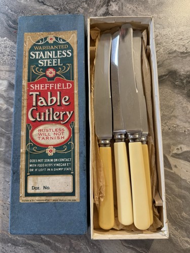 Vintage sheffield stainless - vintage,