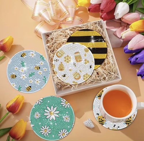 Fabulous 8pcs bee theme - 8pcs,