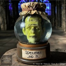 Spooky Halloween Glass Snow