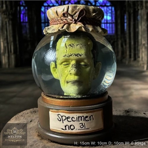 Spooky halloween glass - spooky, snow