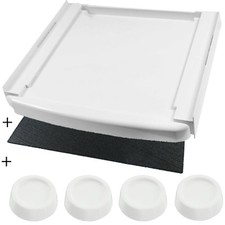Stacking Stacker Kit Vibration Mat & Feet for BOSCH Washing Machine Tumble Dryer