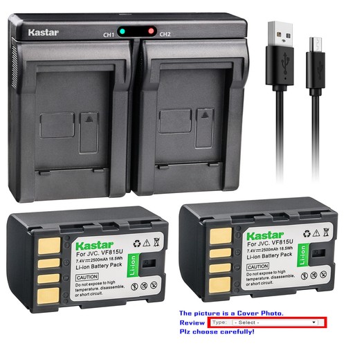 Kastar battery dual charger - battery,