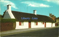 Burns Cottage Alloway Ayrshire Postcard To Dodd Runnymede Rd Ponteland