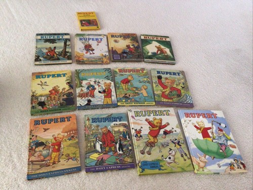 Rupert the bear annuals - annuals, &