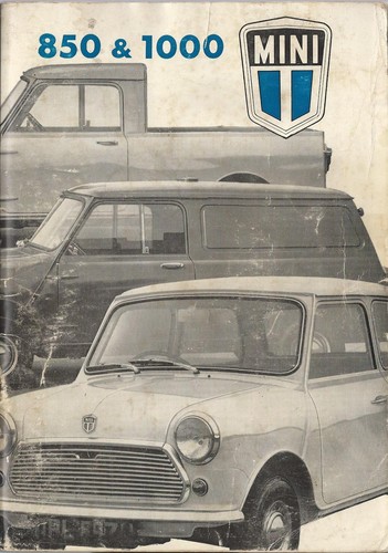 Austin mini 850 1000 owners - 850,