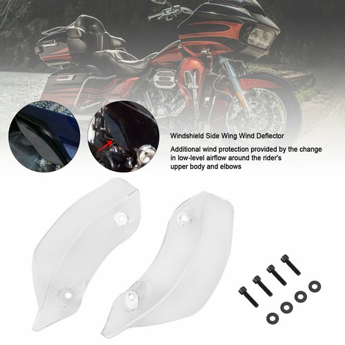 Fairing windshield side wing - windshield,