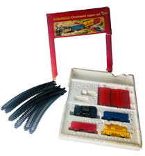 Model Railway Train Hornby Clockwork Super Set Vintage ra