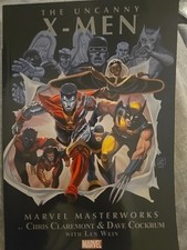 The Uncanny X-Men Marvel Masterworks Paperback Book DC Comics Chris Claremont.