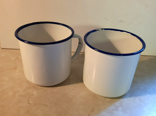 White large enamel blue - 2,