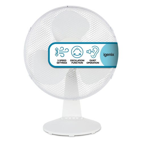 Desk fan 3 speed - 16",