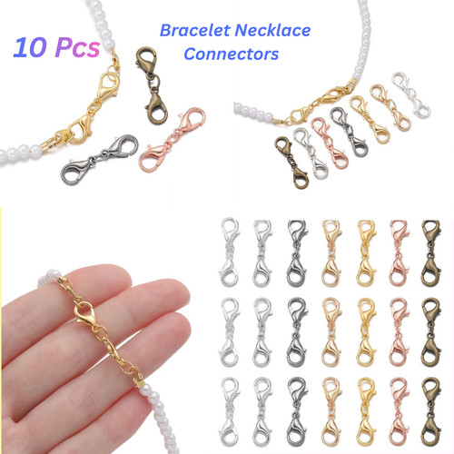 Lobster clasp necklaces double - lobster,