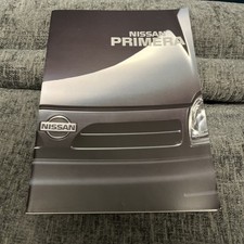 Nissan Primera Sales Brochure