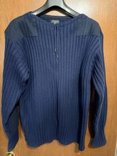 N Peal 007 No Time to Die James Bond Army Wool Cashmere Jumper XL