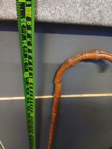 Vintage antique crook handle - vintage,