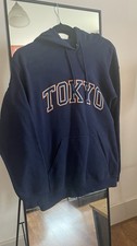 Topman Men’s Tokyo Jumper Size Small Navy Rainbow