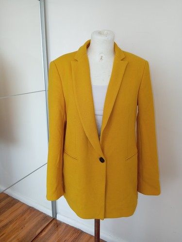 Zara women yellow blazer - zara, women's