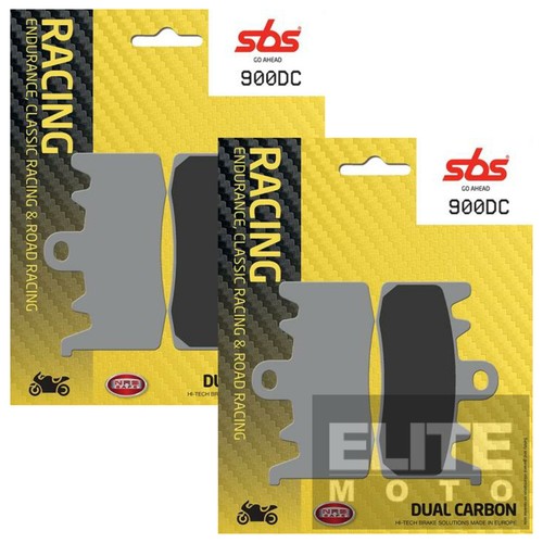 Sbs dual carbon front brake - sbs,