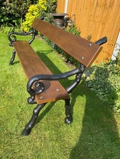 Coalbrookdale Cast Iron Twig Design Bench