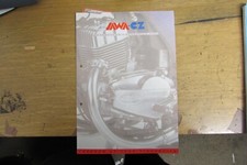 1995 JAWA CZ 250 ENDURO 350 CHOPPER KORADO SALES BROCHURE