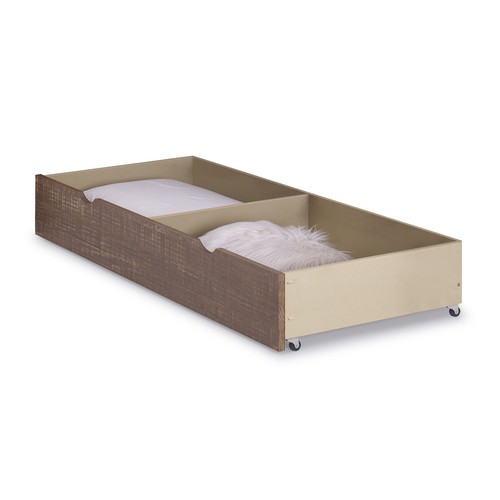 Denver rustic walnut - walnut, underbed
