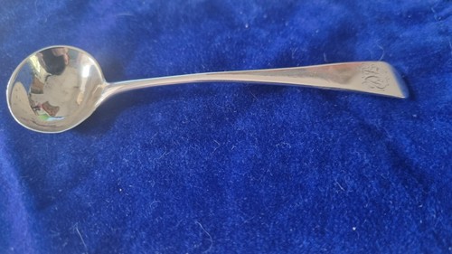 Antique sterling silver salt - antique,