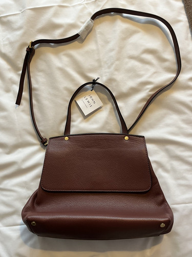 John lewis brown leather - lewis,