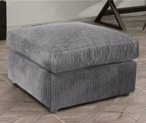 Jumbo cord corner sofa suite - cord,
