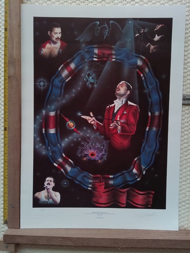 Freddie mercury signed limited - signed,