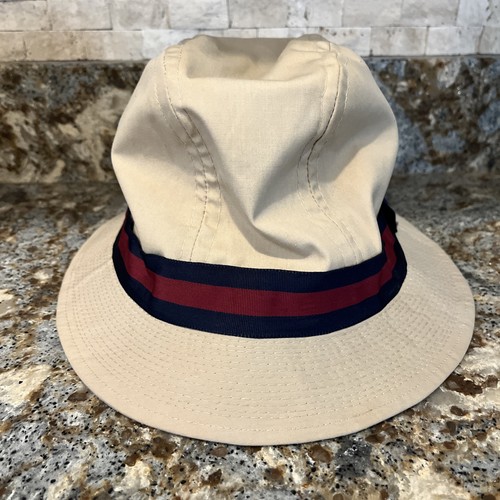 Khaki poplin bucket hat - poplin,