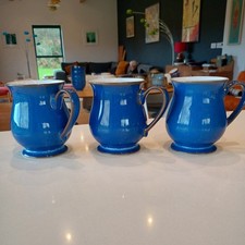 3 X Denby Imperial Blue