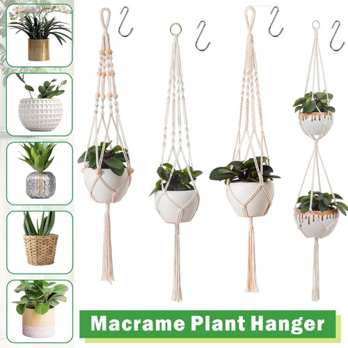 Macrame jute plant - ,