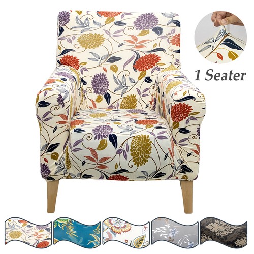 Stretch floral armchair - stretch,
