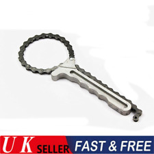 Heavy Duty Car Engine Oil Filter Chain Grip Wrench Remover Steel Removal Tool