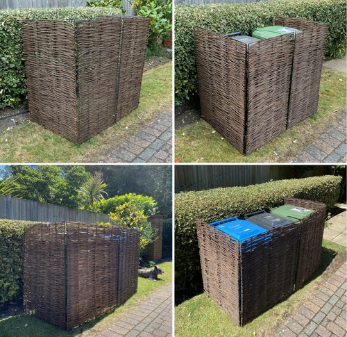 Wheelie bin screens - bin,