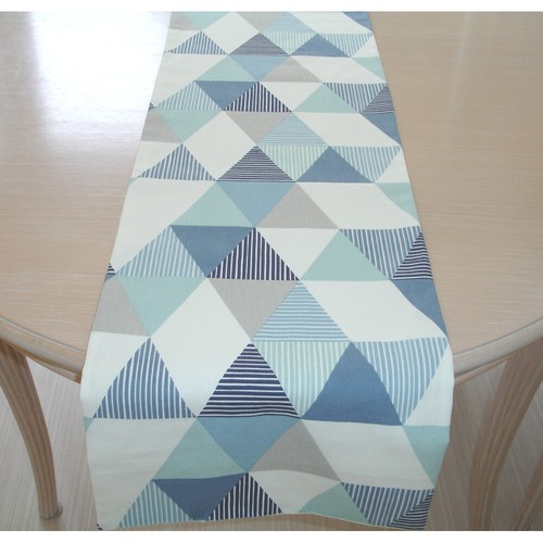Blue table runner 4ft duck - table,