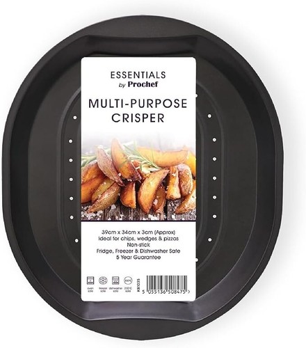Non stick pizza - tray, rounded