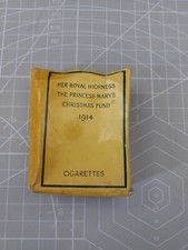 WW1 Princess Mary Tin - Cigarettes Wrappers only