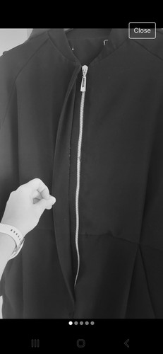 Zara playsuit black - zara, m