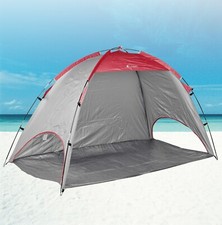 Portable red tent - portable,