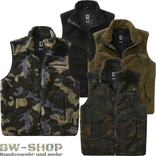 Brandit teddy fleece gilet - brandit,