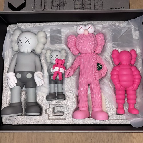 Kaws family vinyl - kaws, grey