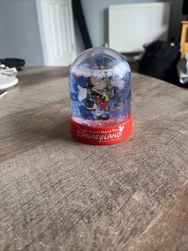 Disneyland paris snow globe - disneyland,