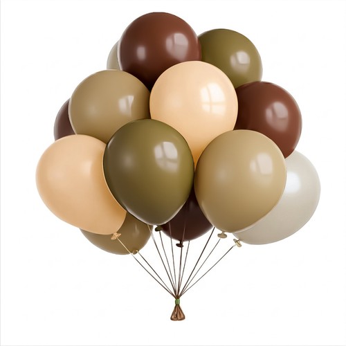 Double stuffed balloons pastel - double,