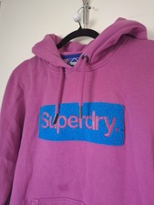 Purple Superdry Hoodie With