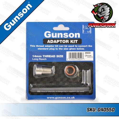 Gunson 14mm long reach - 14mm, adaptor