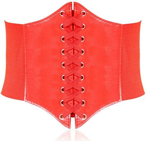 Lace waspie corset belt for - corset,