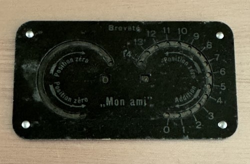Mon ami adding machine - mon,