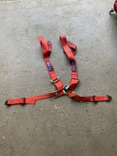 Sparco Club Racer 4 Point Clip In FIA Approved Rally / Motorsport Harness Belt