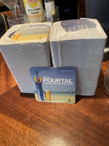 Fosters beer mats - mats, 2